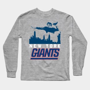 New York Giants Football Team Long Sleeve T-Shirt